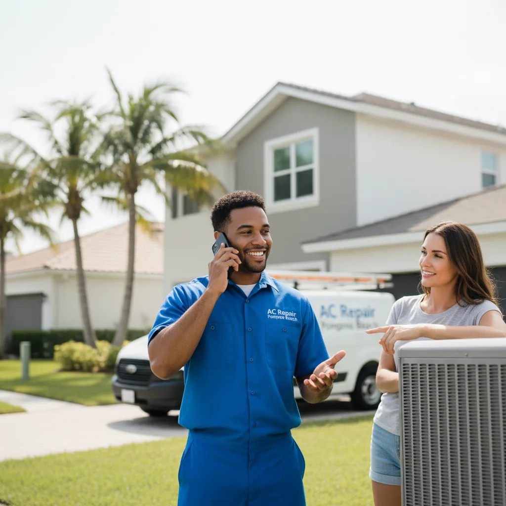AC Repair Pompano Beach customer support in Stafford